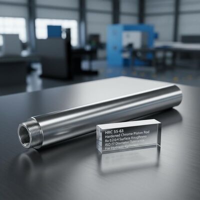 kupić Twardy pręt tłokowy chromowany HRC 55-63 z chropowatością powierzchni Ra 0.2-0.4 i tolerancją średnicy ISO f7 do cylindrów hydraulicznych produkcja online