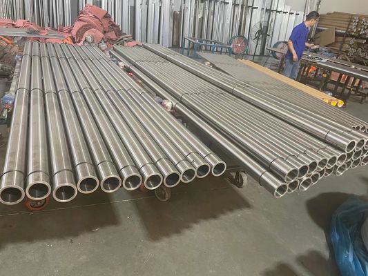 Lekkie, pusty, aluminiowy pręt, wypolerowana powierzchnia 1000 mm - 8000 mm